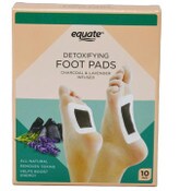 Wholesale - 10pc FOOT DETOX PADS CHARCOAL & LAVENDER C/P 48, UPC: 681131346788